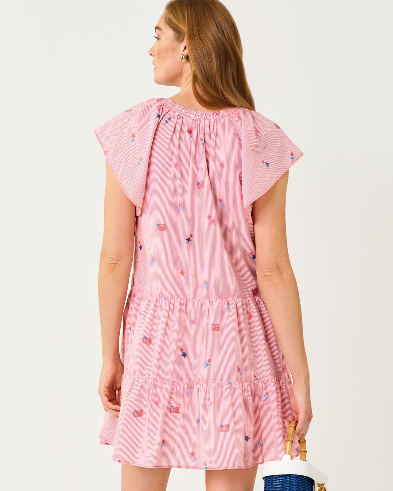 Norella Dress In Its A 250th Celebration Stripe