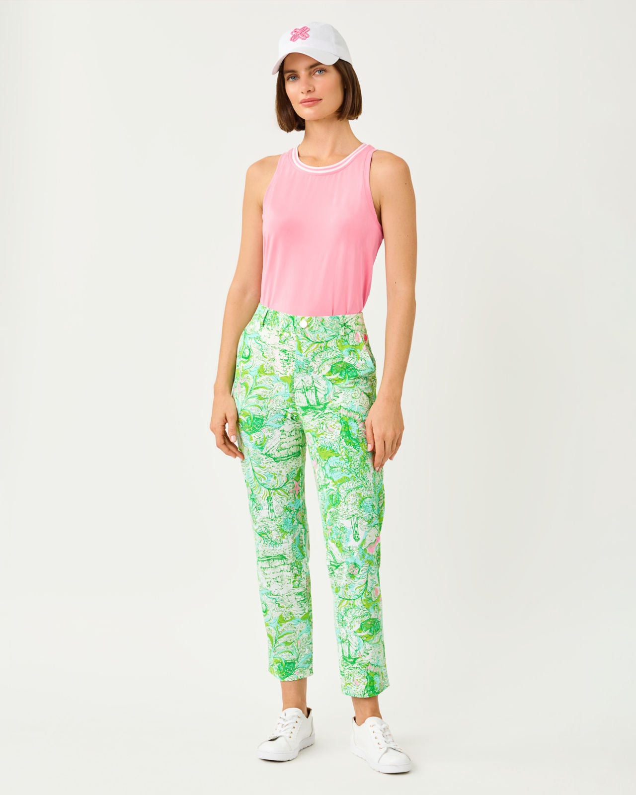 Westley Cutout Tank UPF 50+ In Conch Shell Pink