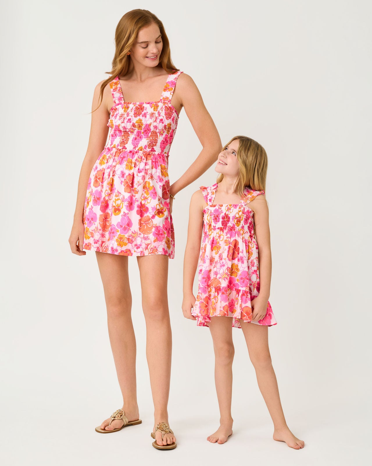 Mini Hadly Dress In Pansy Fansy