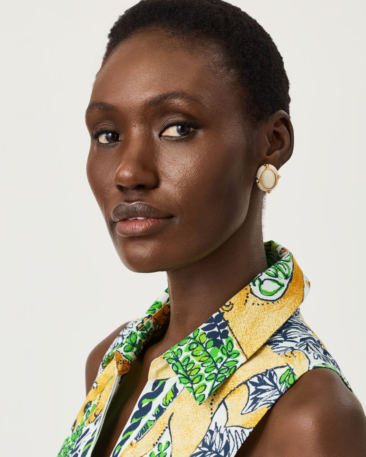 Palm Prowl Earrings In Coconut