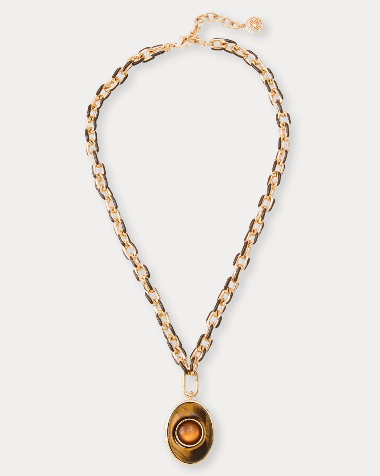 Camouflage Catwalk Necklace In Coco Beach