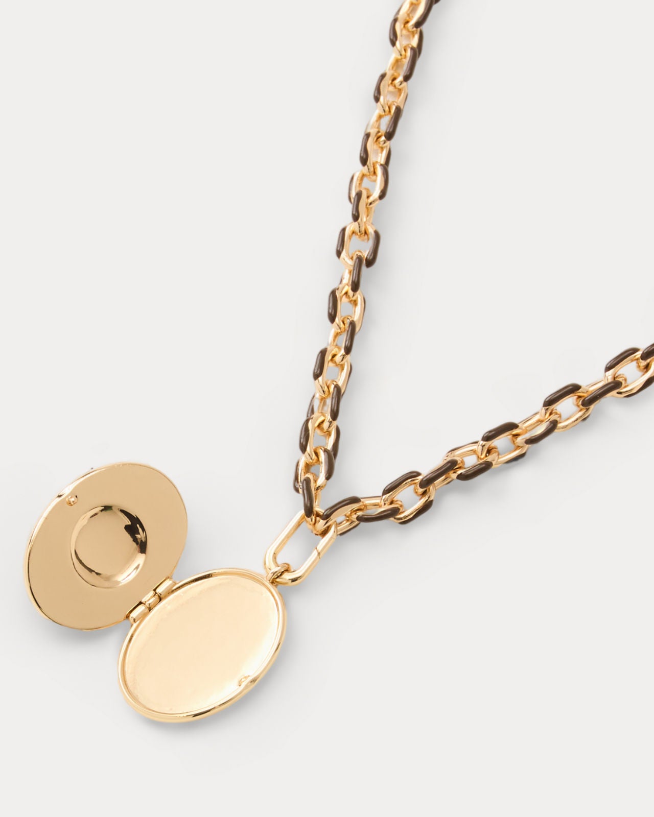 Camouflage Catwalk Necklace In Coco Beach