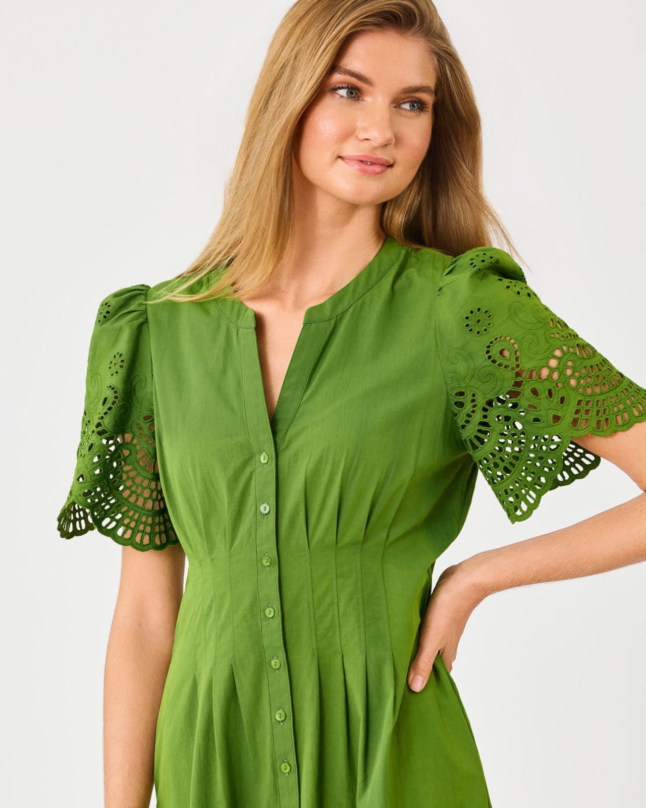 Wayland Midi Dress in Oregano