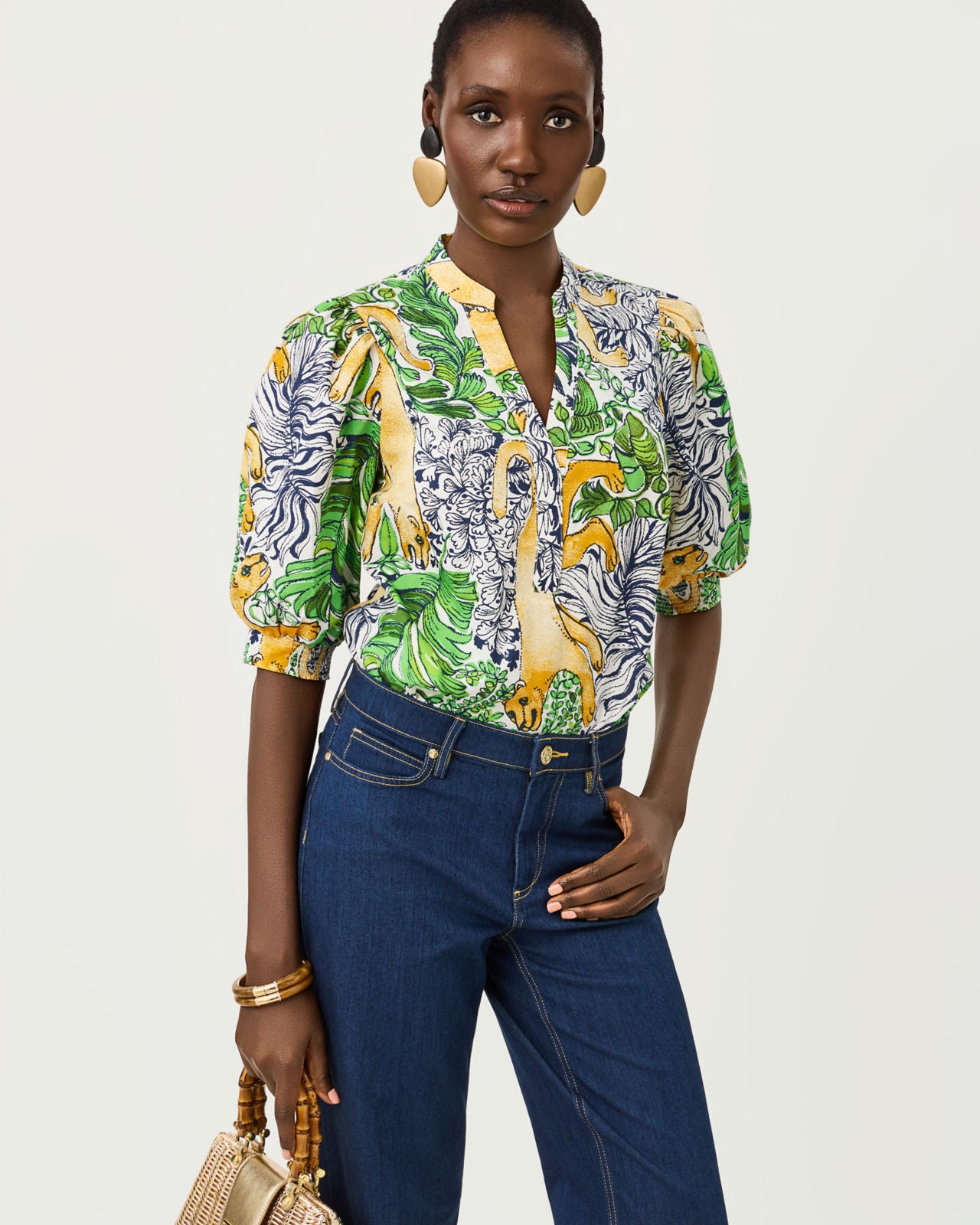 Mialeigh Top In Palm Prowl