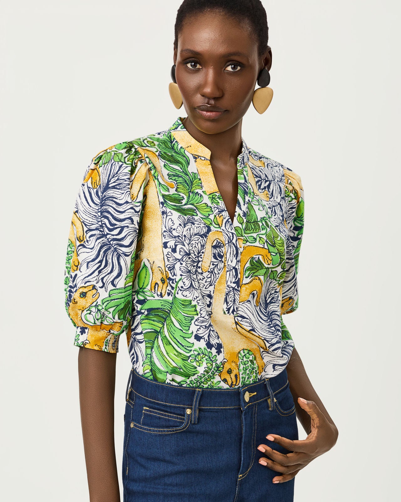 Mialeigh Top In Palm Prowl