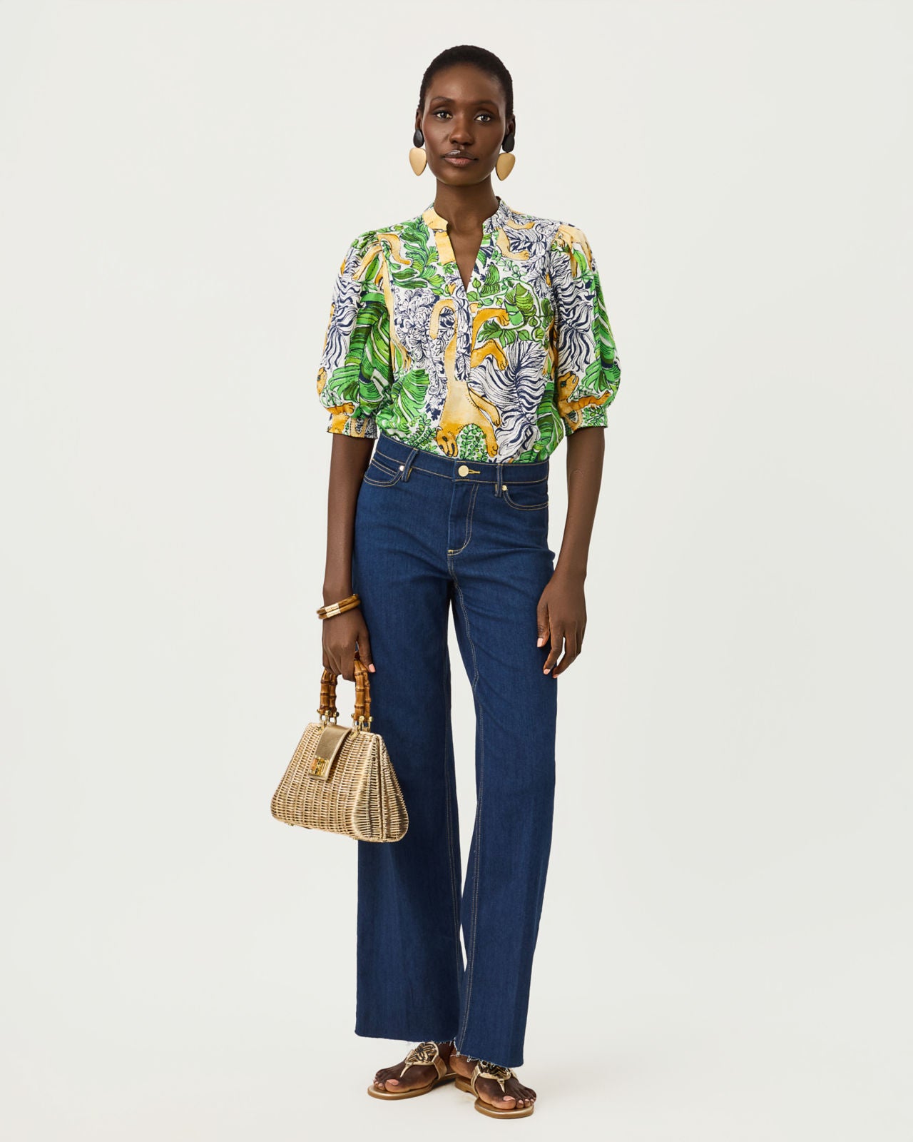 Mialeigh Top In Palm Prowl