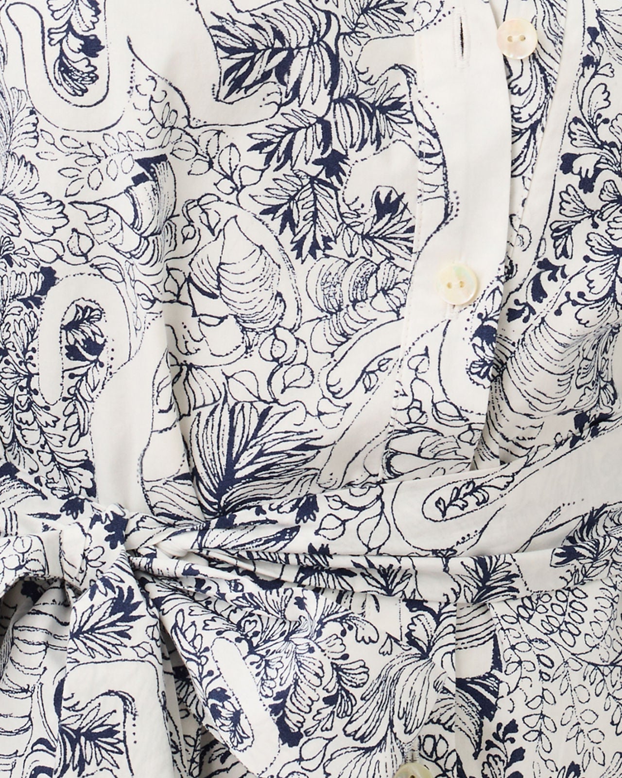 Drena Dress In Lil Palm Prowl
