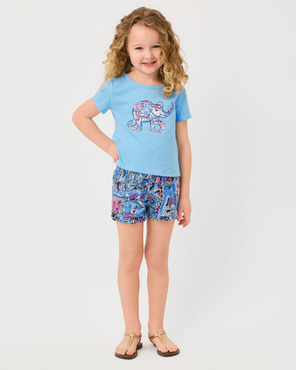 Mini Leva Short In Paisley Parade