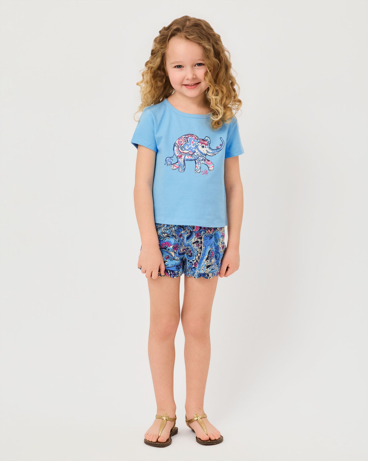 Mini Leva Short In Paisley Parade