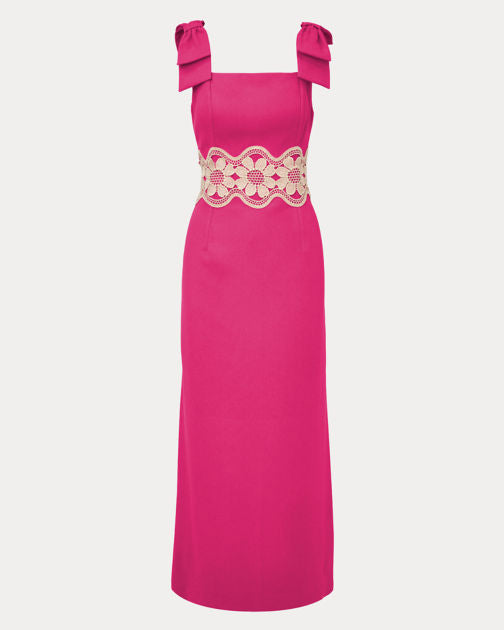 Gracelin Maxi Dress In Berry Bouquet