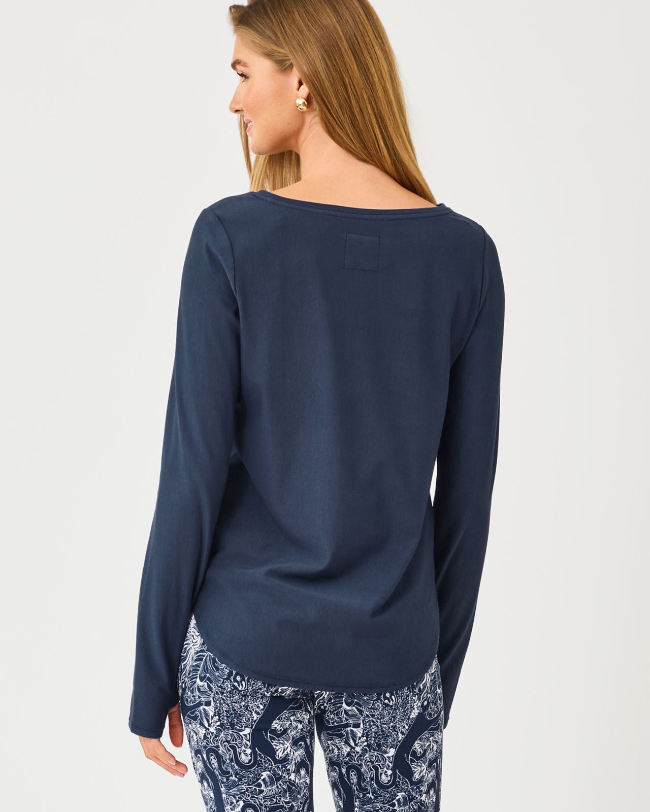 Affirmation Pullover in Low Tide Navy