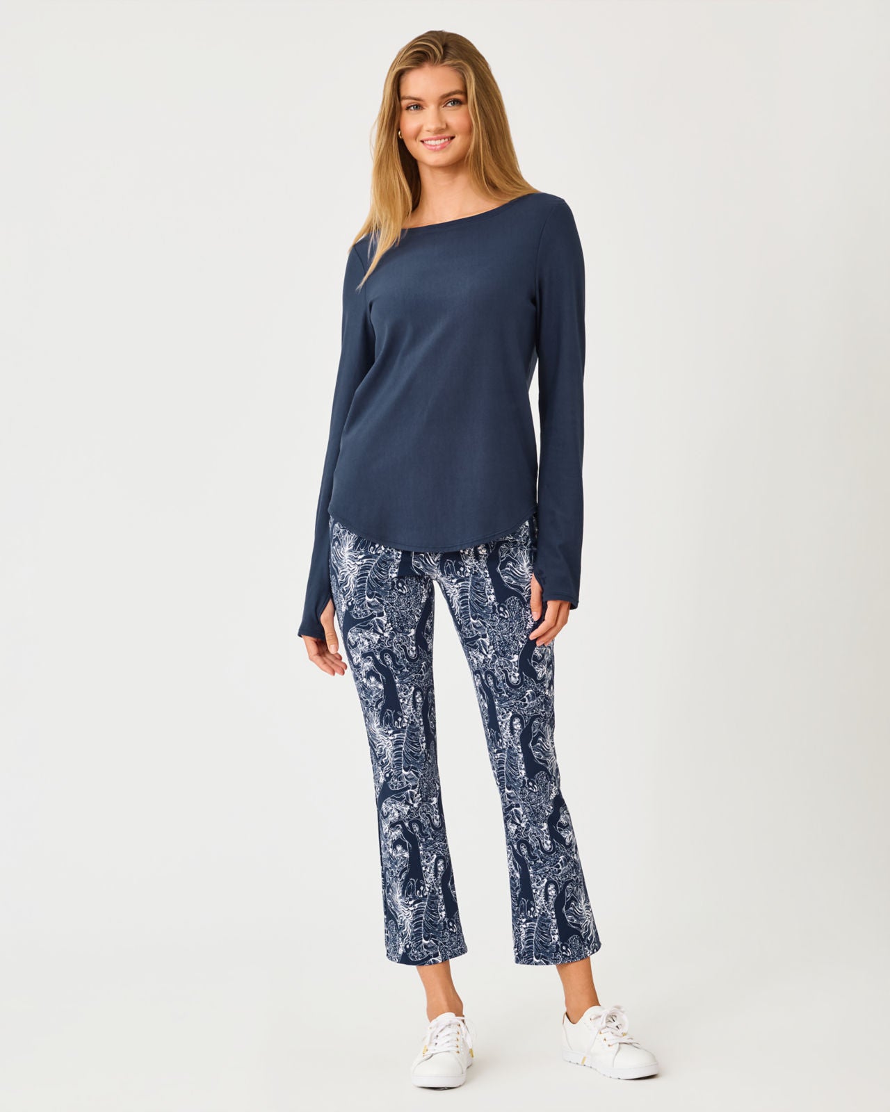 Affirmation Pullover in Low Tide Navy
