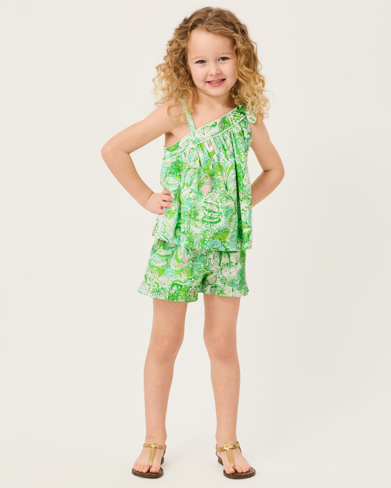 Talulah Ruffle Short In Ship To Shore