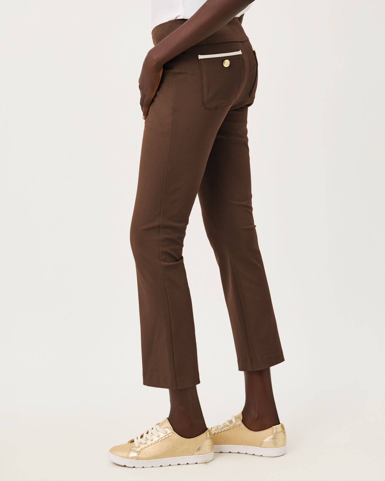 Corso Kick Flare Pant In Coco Beach