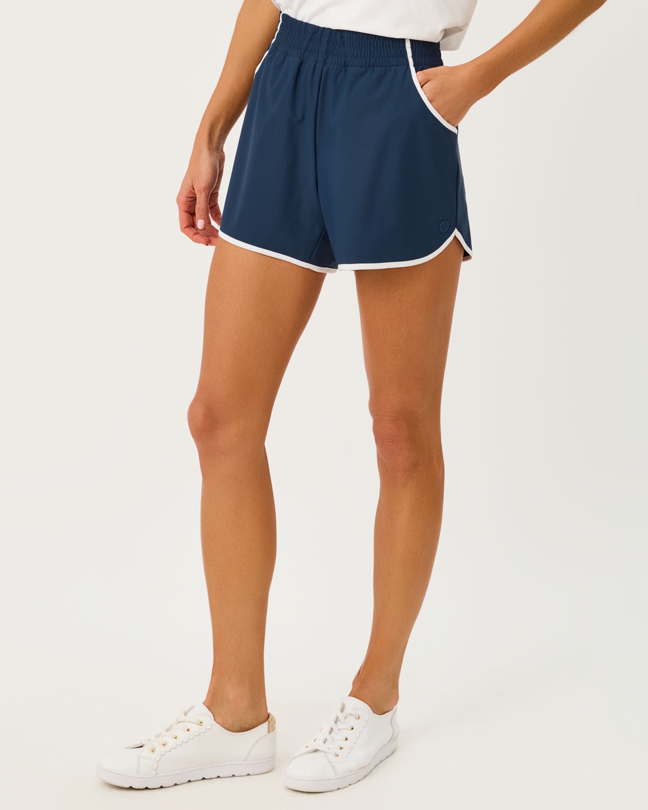 Backcourt Short UPF In Low Tide Navy