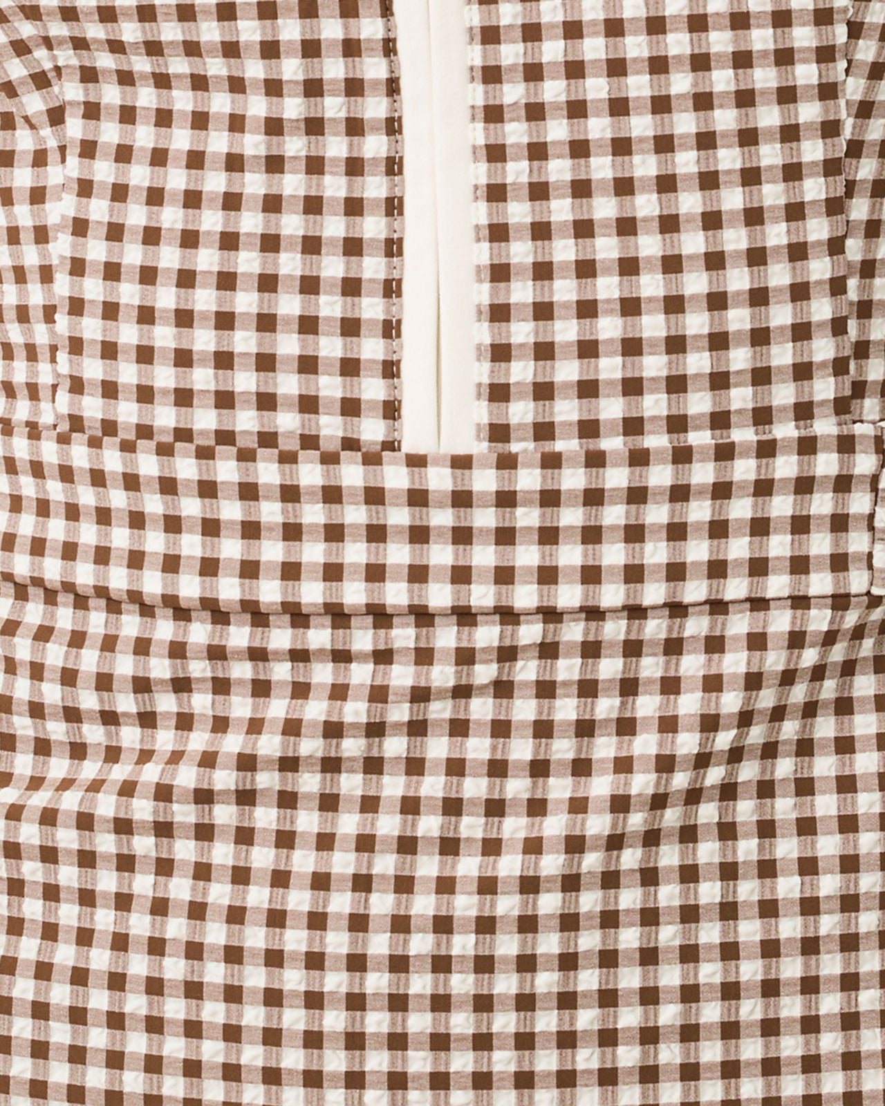 Kathy Short Sleeve Tie Dress In Cocoa Beach Gingham