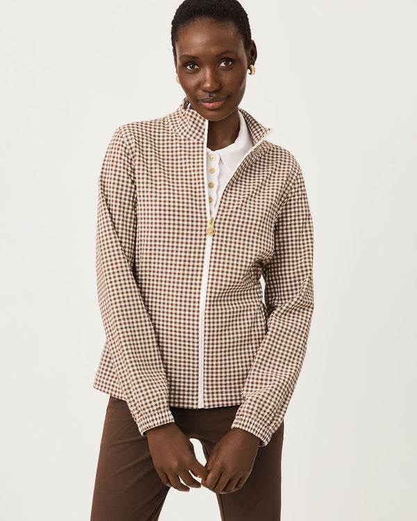 Ainsley Jacket In Coco Beach Gingham