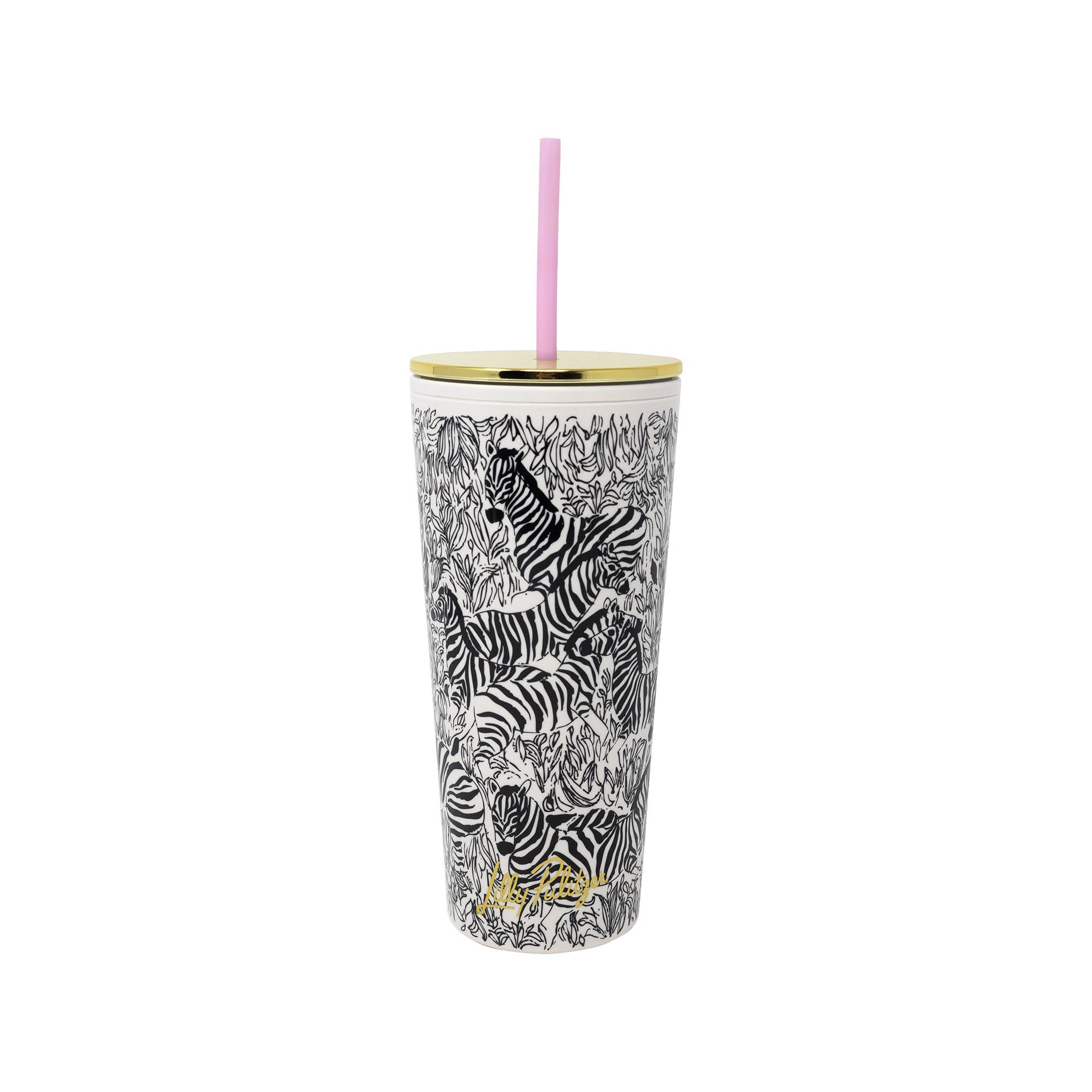 Acrylic Tumbler with Straw, Z