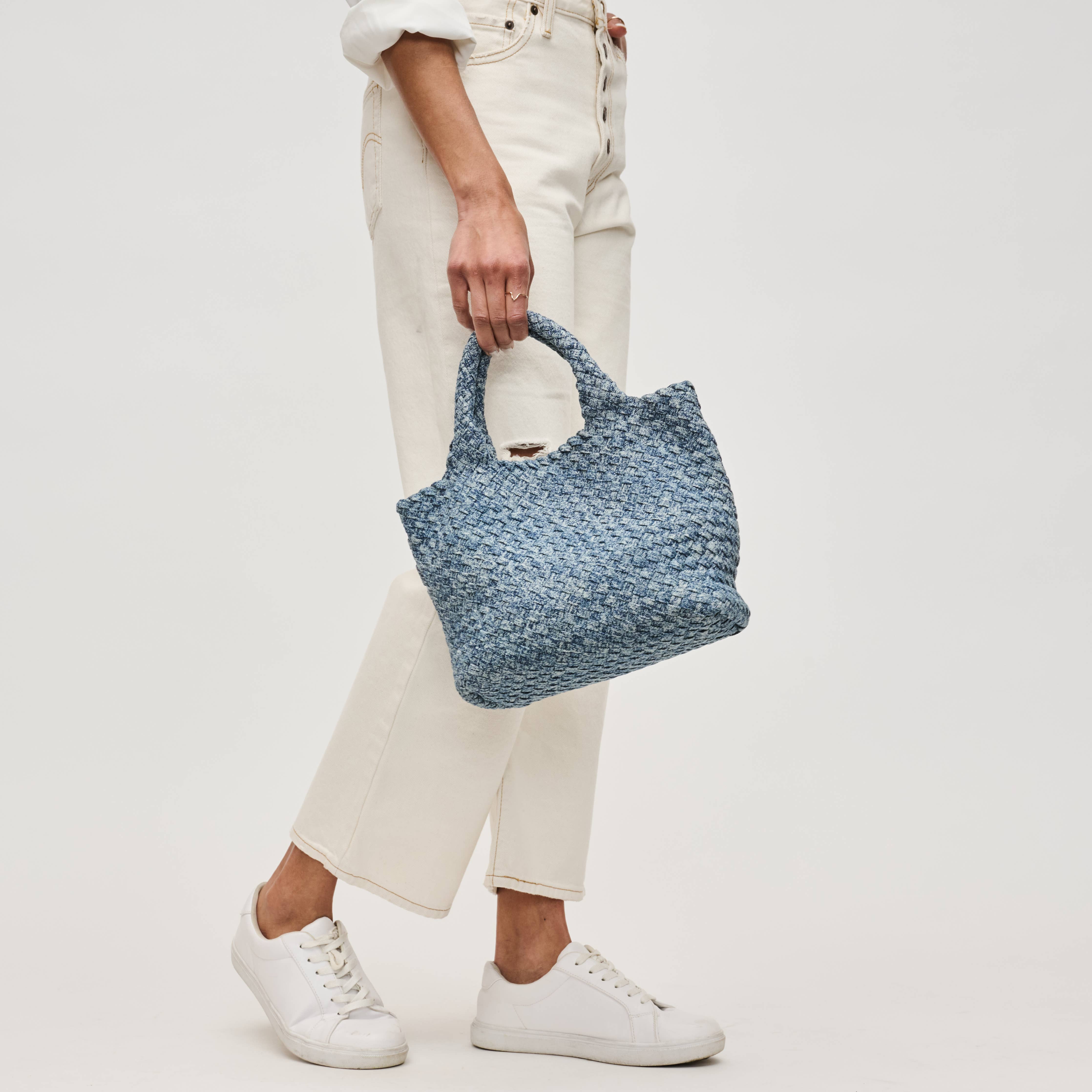 Sky's The Limit Small Denim Crossbody