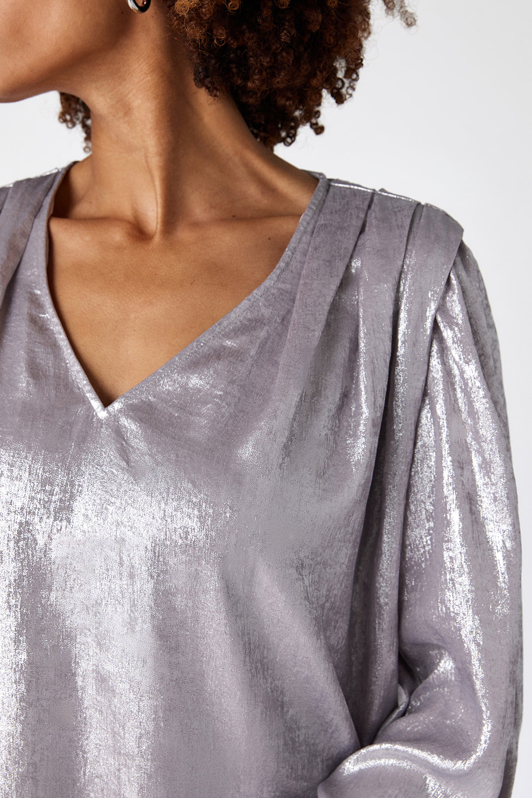 Bishop Blouse in Tinsel