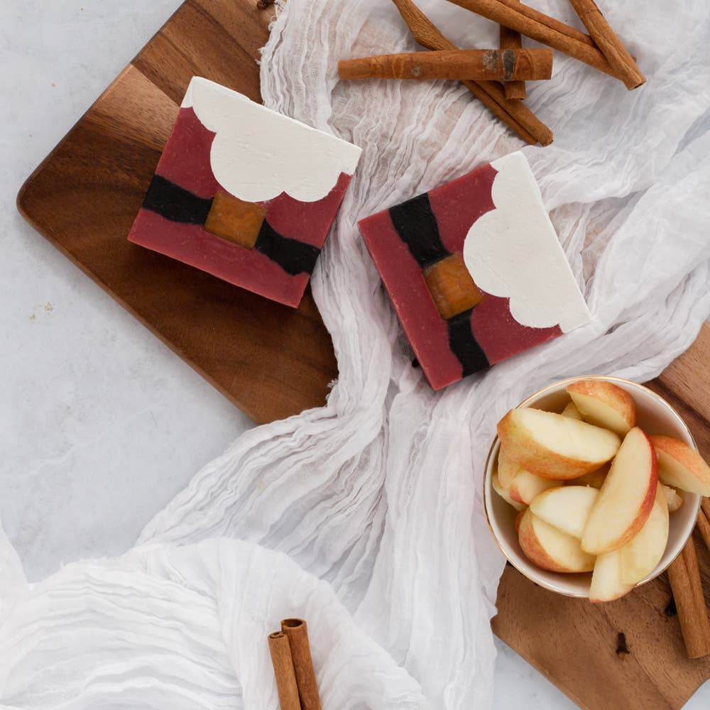 Santa Stocking Stuffer Vegan-Friendly Holiday Boxed Soap