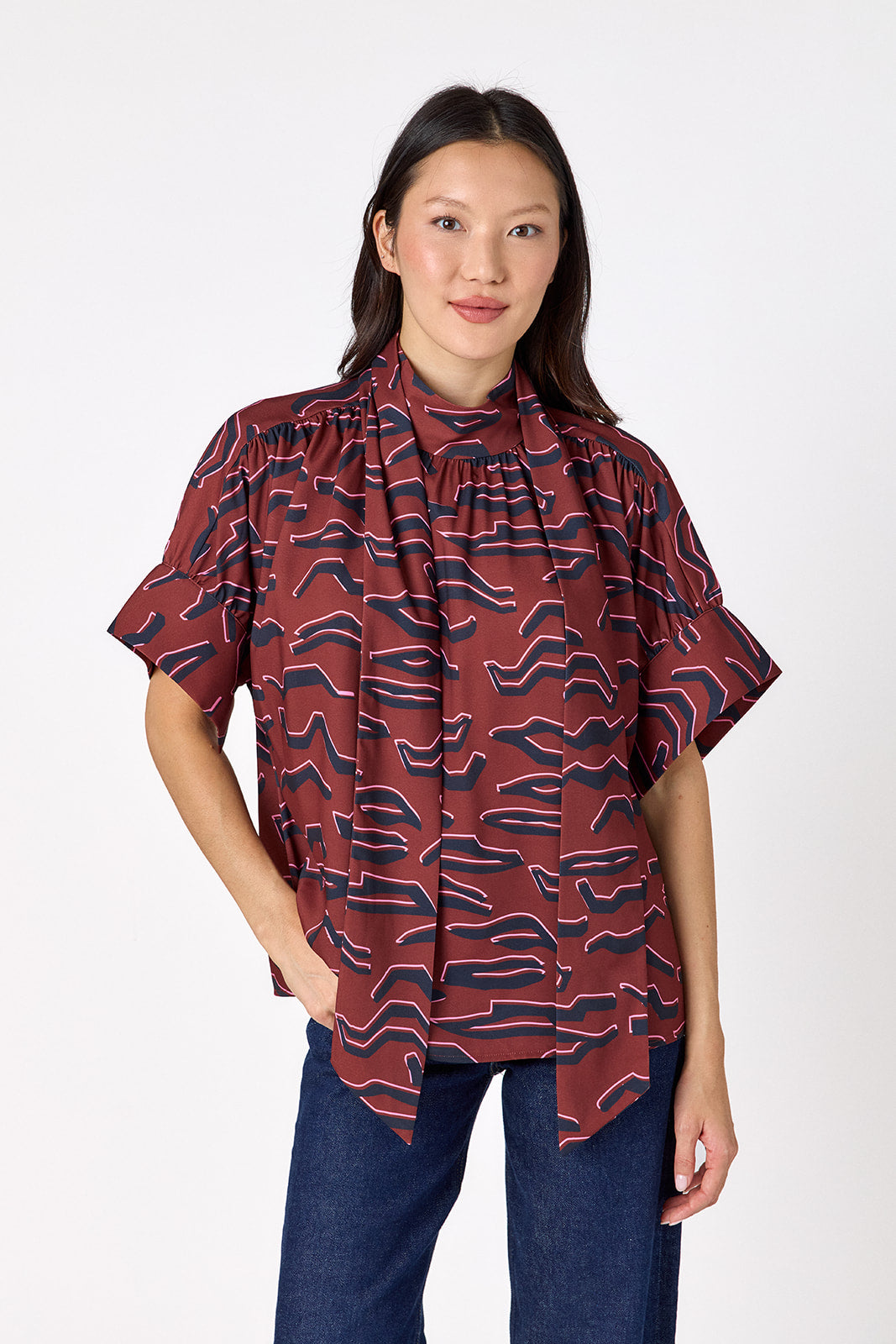 Lilian Top in Tibetan Tiger