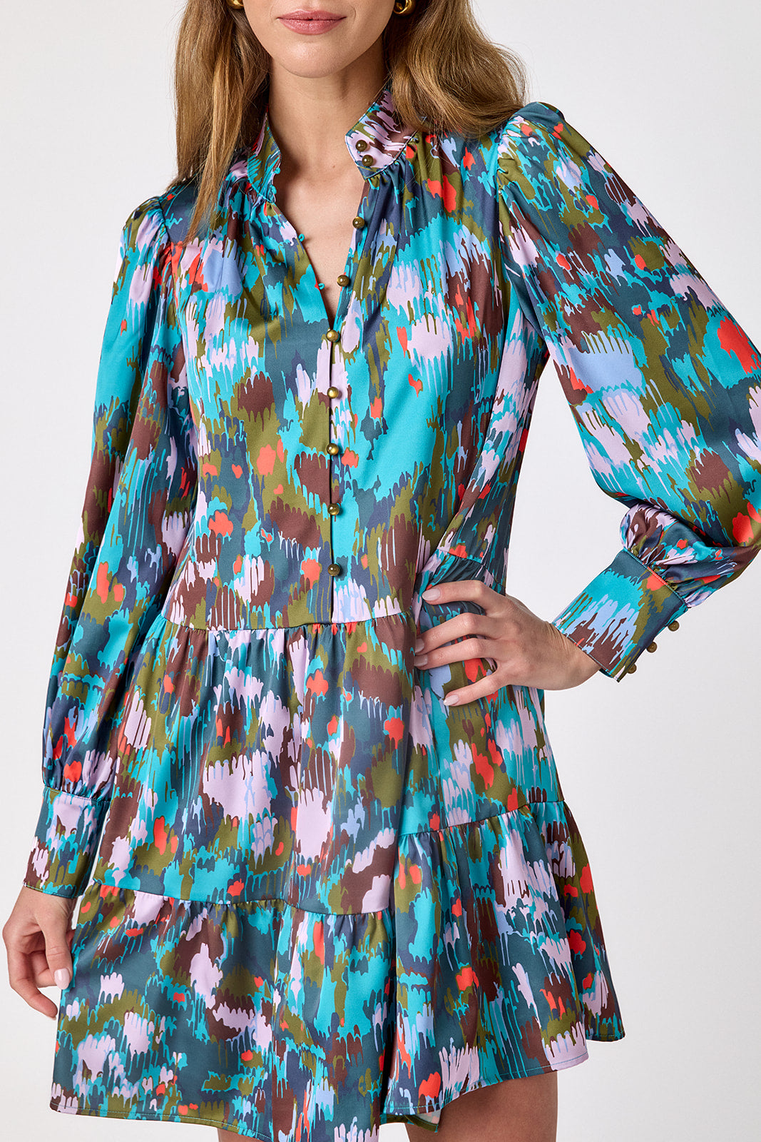 Blaise Dress in Florentine Marble