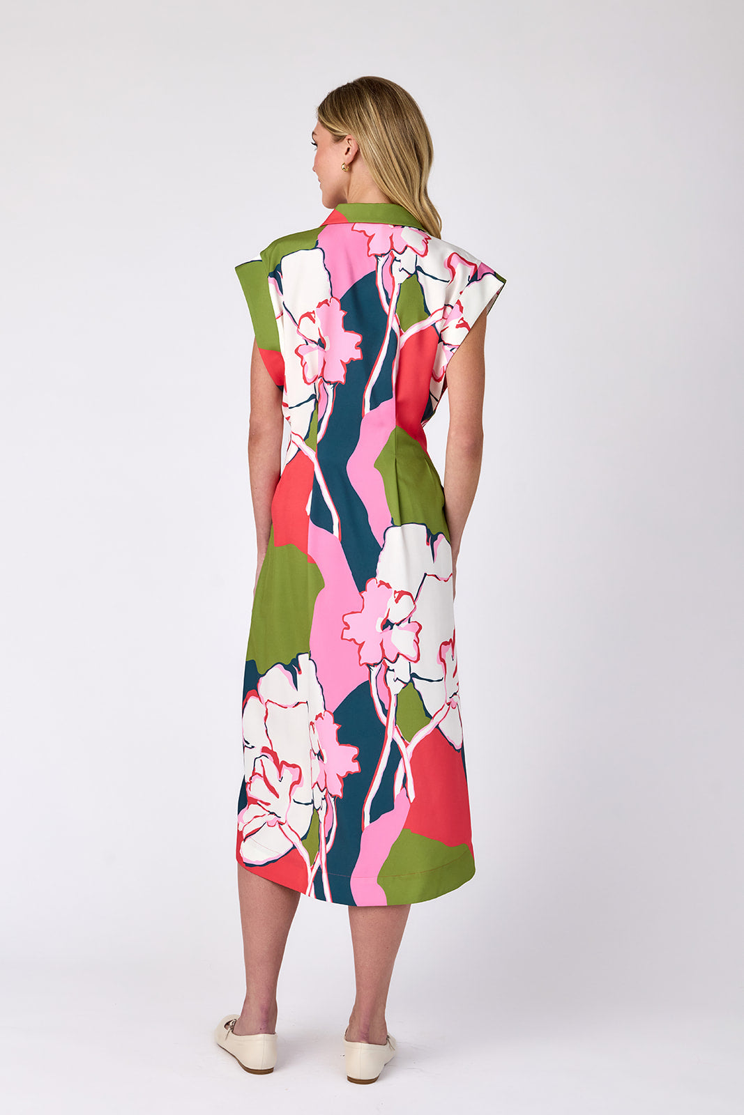 Emmett Dress in Artistic Garden