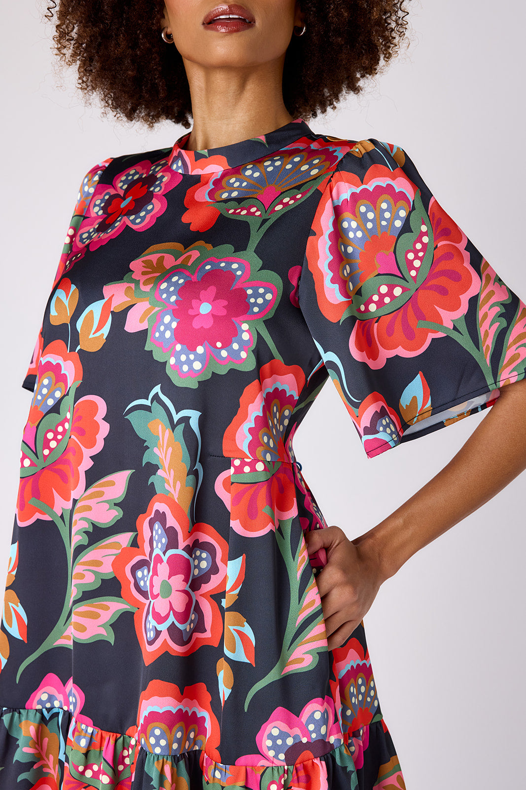 Lou Dress in Cosmic Floral