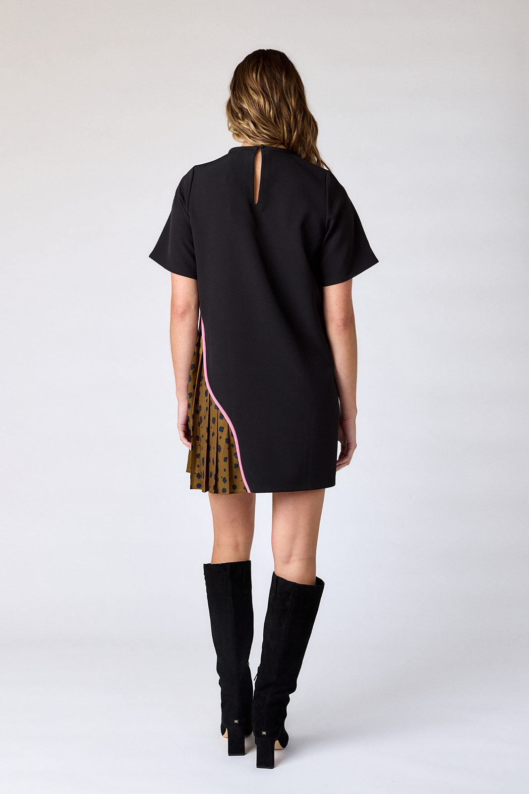 Graham Dress in Ink Spots