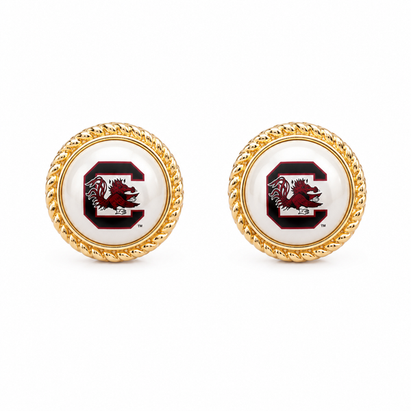 South Carolina Pearl Studs