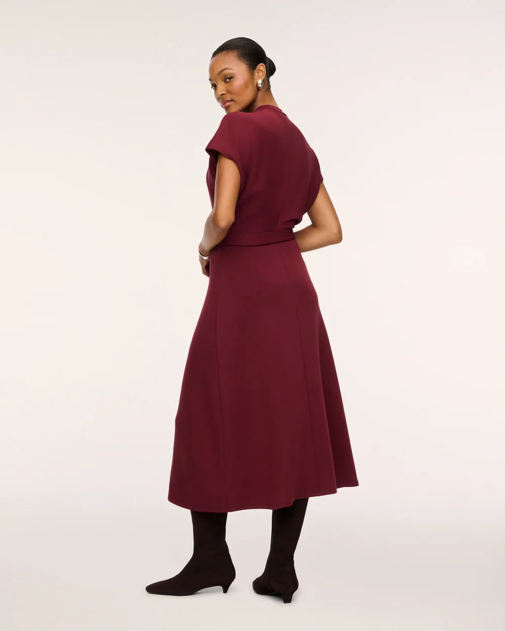 Spanx Airessentials Draped Tie-Waist Maxi Dress