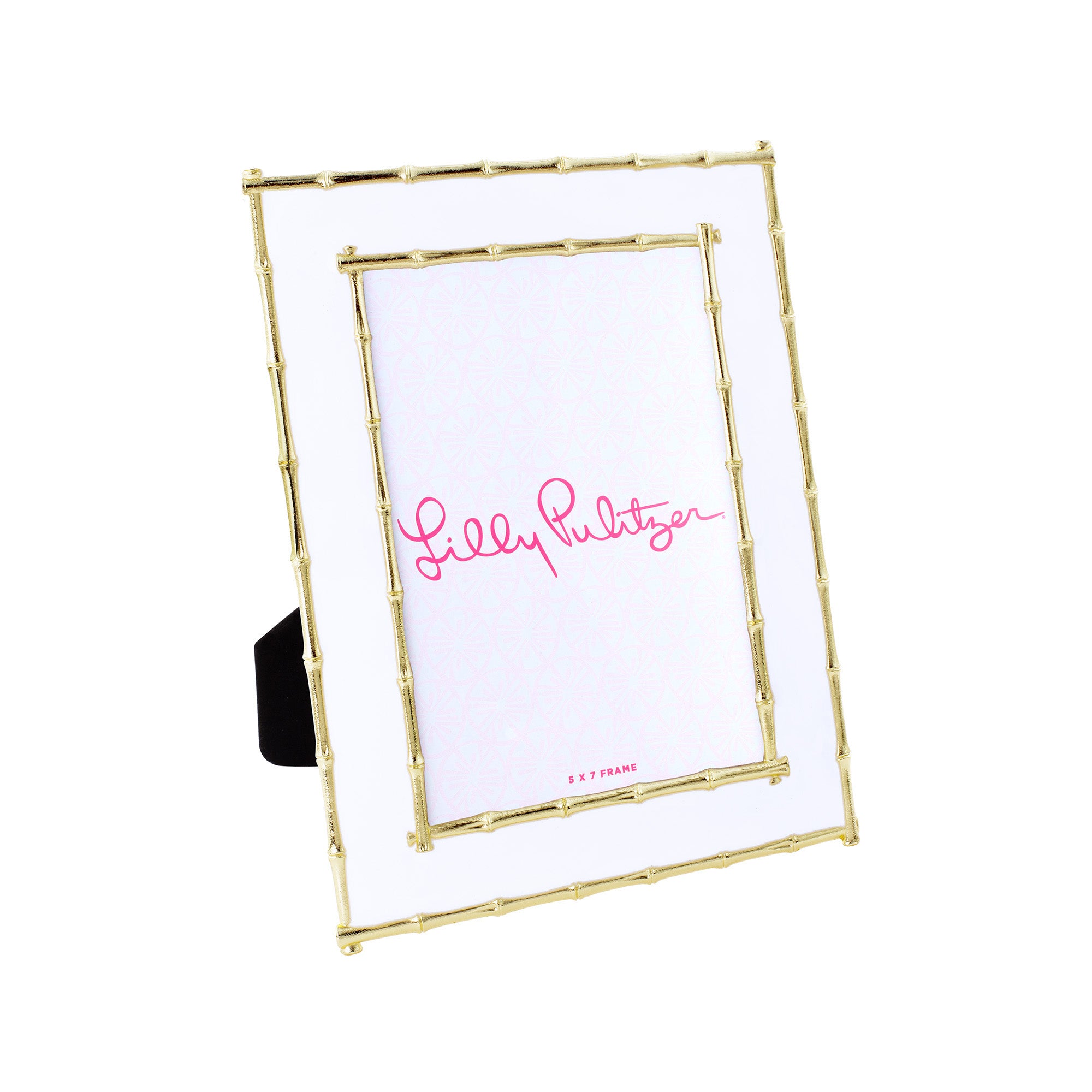 White Bamboo 5x7  Picture Frame