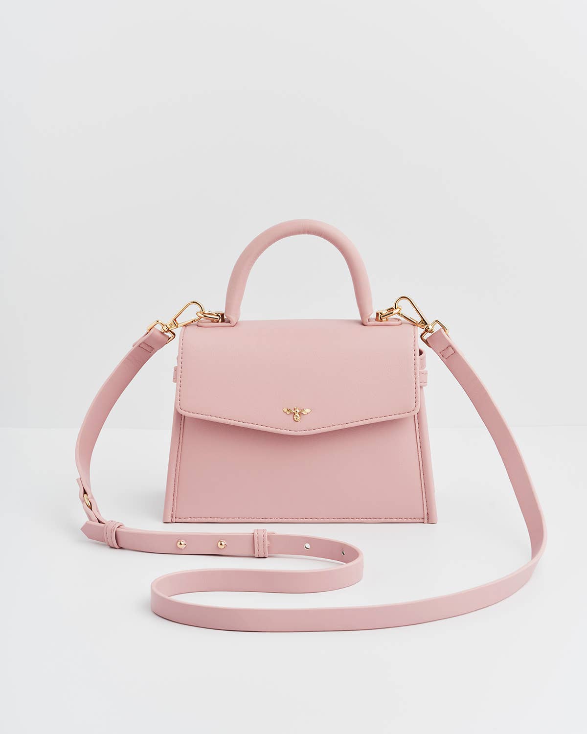 Pink Small Structured Tote
