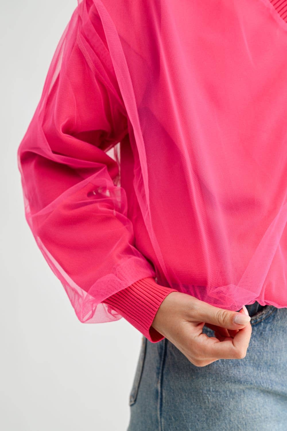 Steven Cardigan in Hot Pink