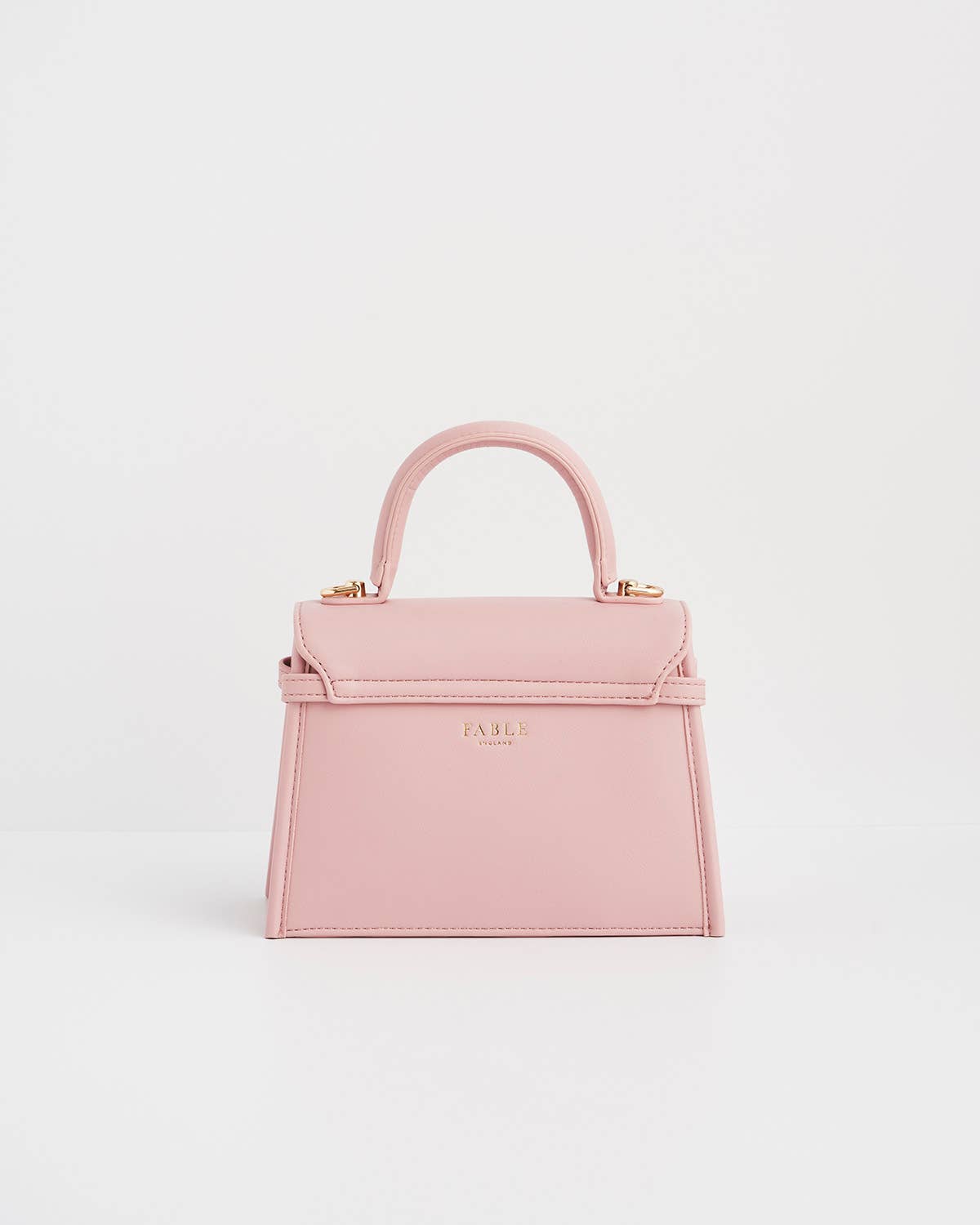 Pink Small Structured Tote