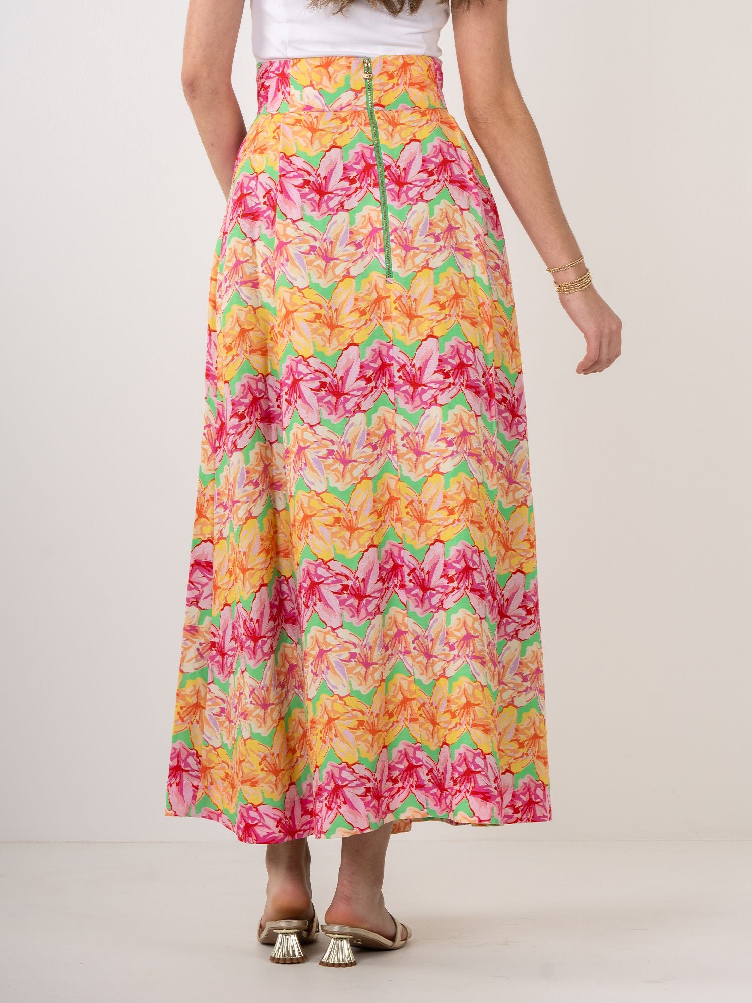 Milly Skirt in Azalea