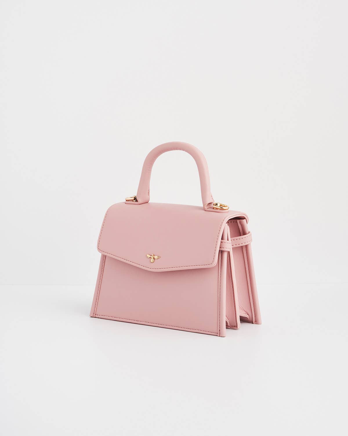Pink Small Structured Tote