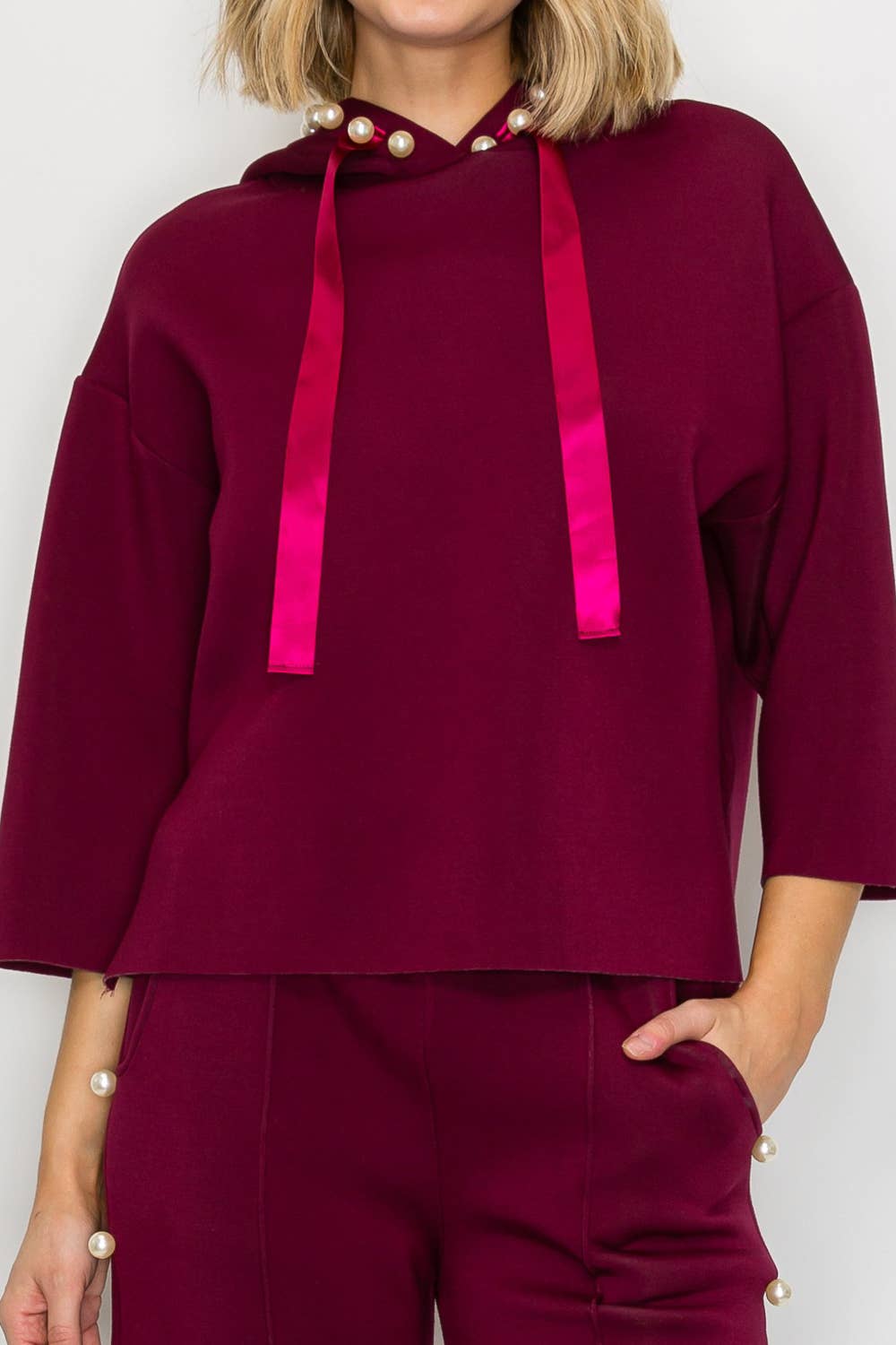 Francine French Scuba Pearl Hoodie