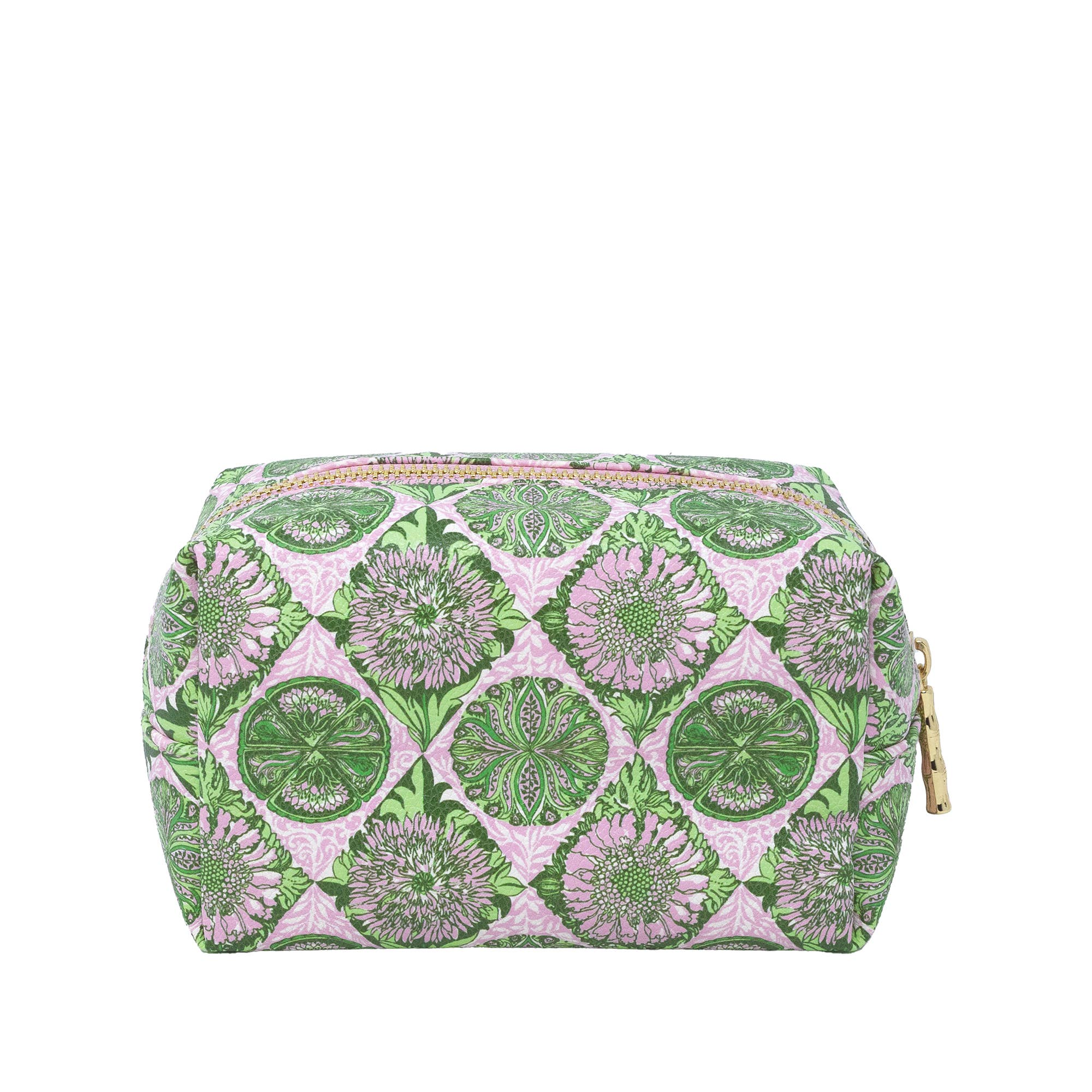 Toiletry Case, Textured Palm Stripe