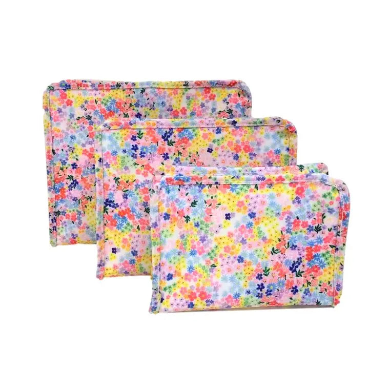 Roadie Medium Zip Pouch - Meadow Floral