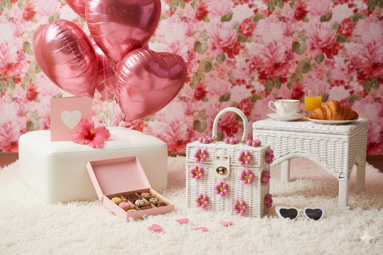 Wicker Bucket Daisy Flower Purse