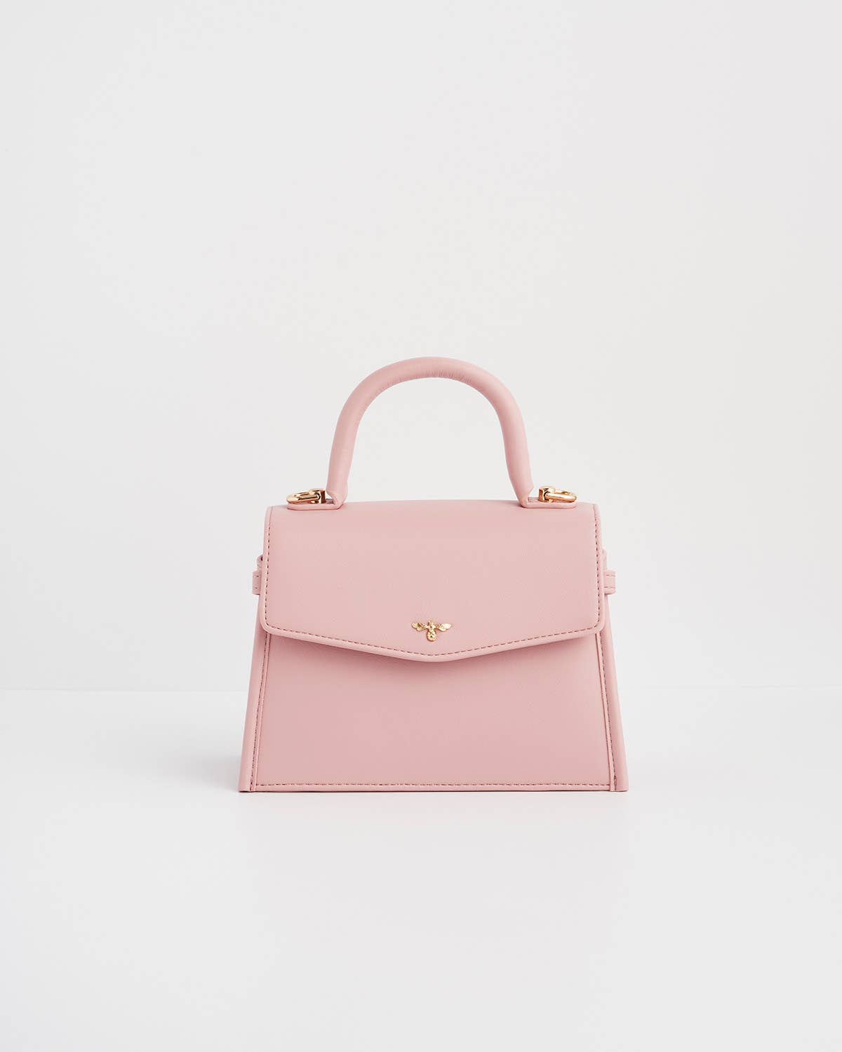 Pink Small Structured Tote