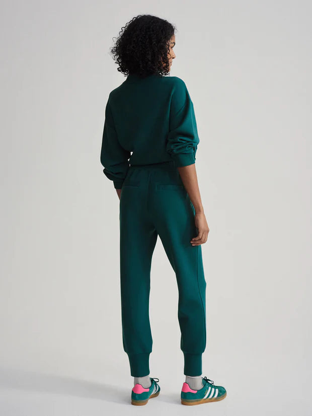 The Slim Cuff Pant 25 in Conifer