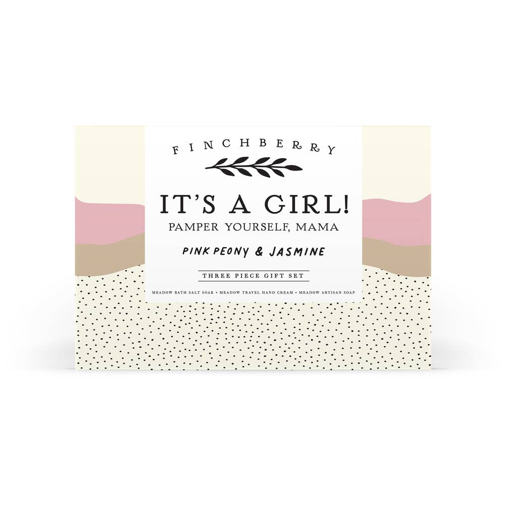 It's a Girl 3 piece Gift Set