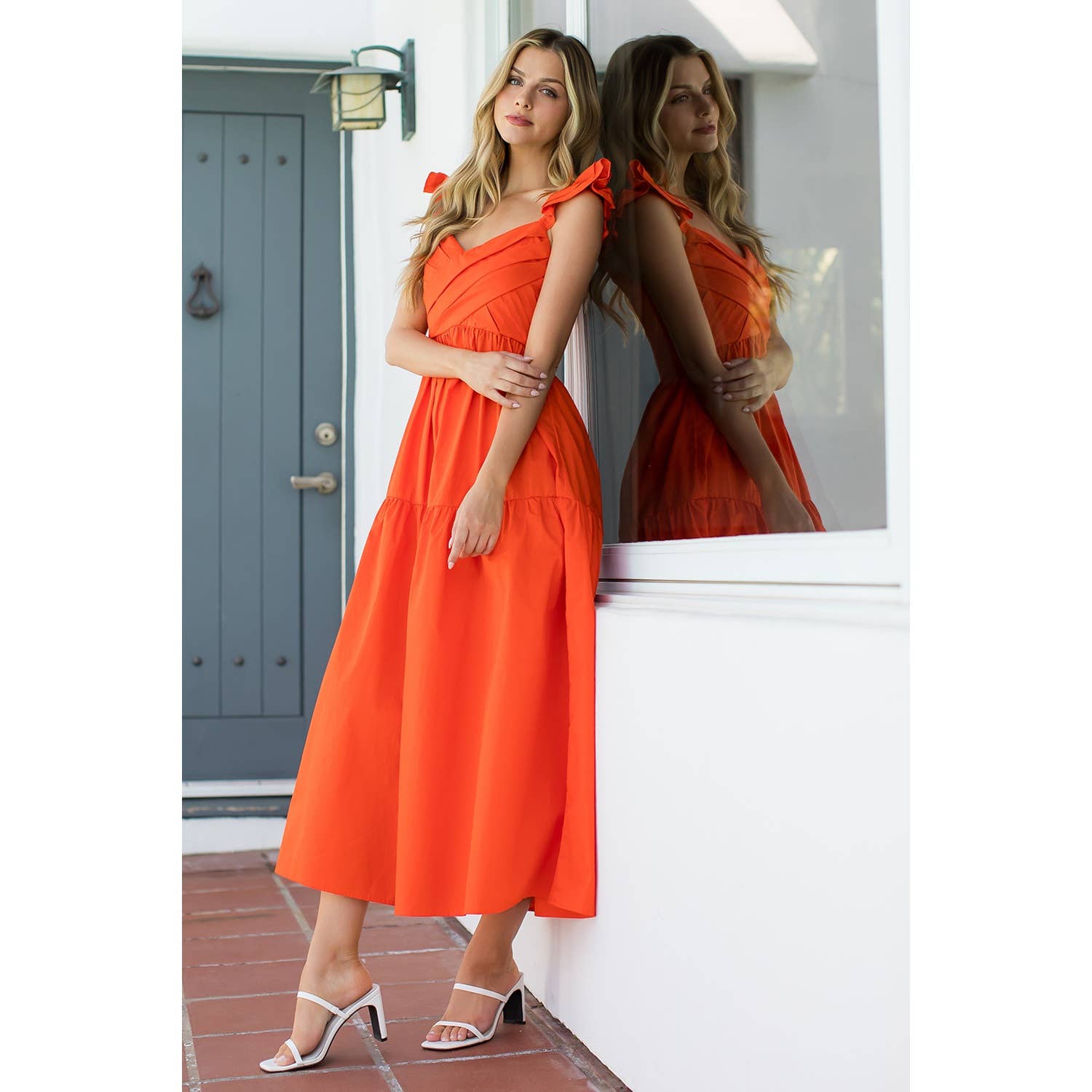 Sierra Maxi Dress in Blue