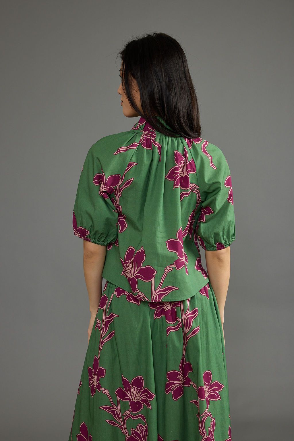 Trish Top in Verde Orchid