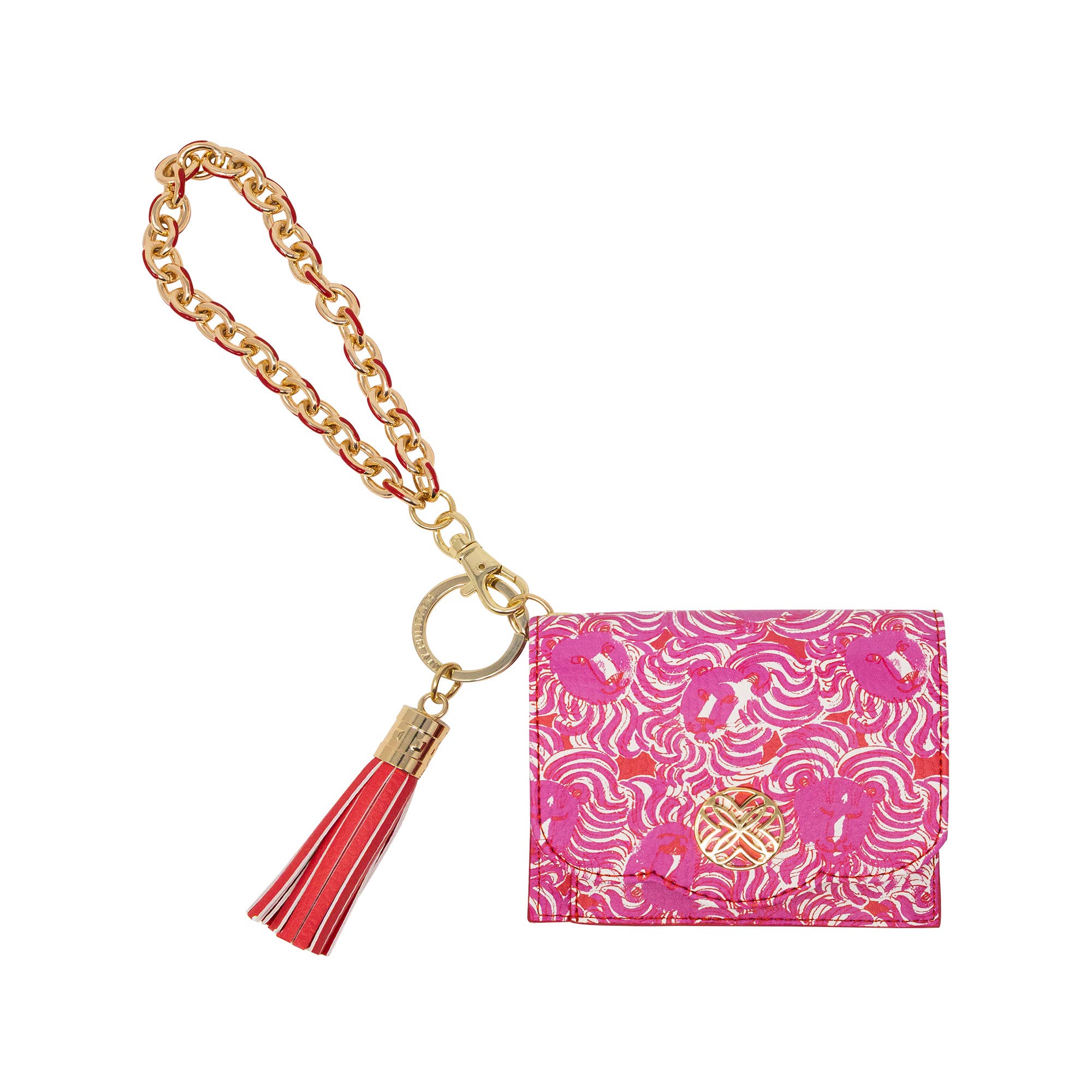 Snap Card Case in Strawberry Red Pride of Lilly