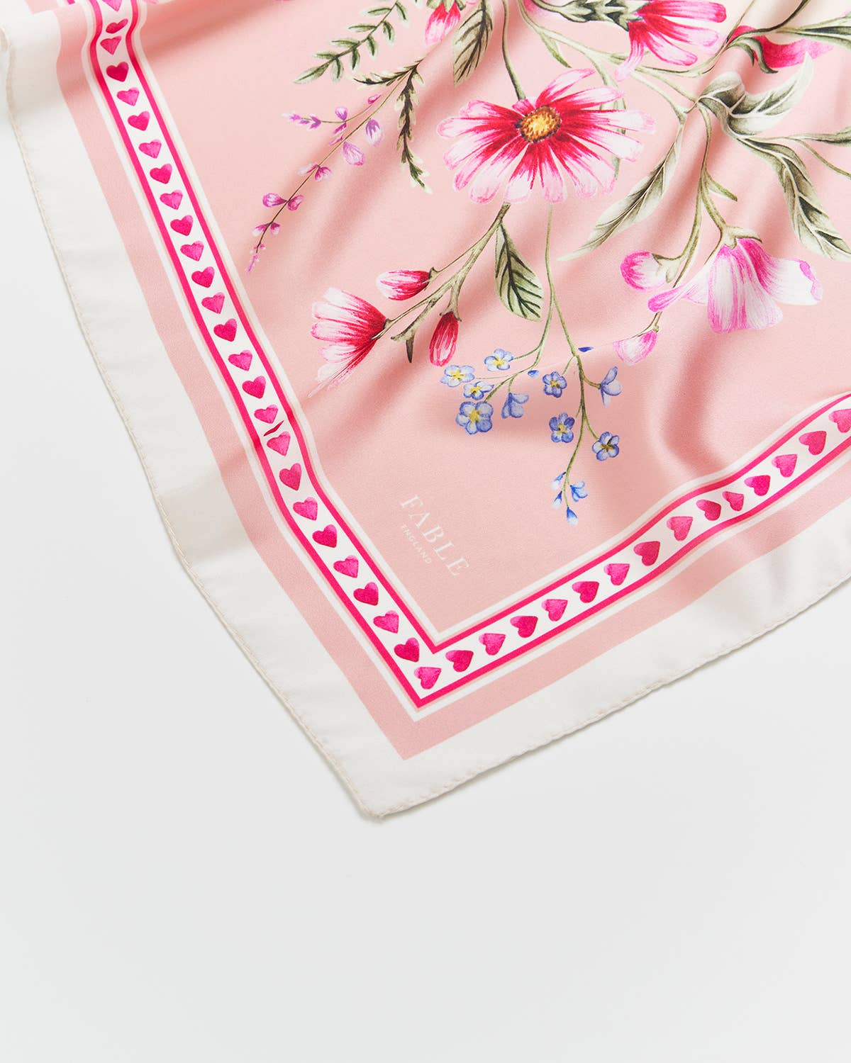 Penelope Pink Square Scarf