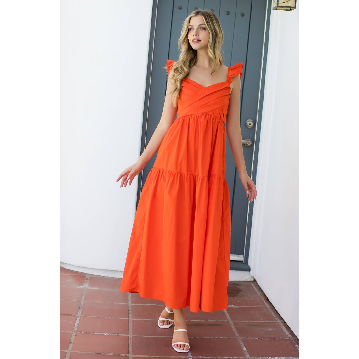 Sierra Maxi Dress in Blue